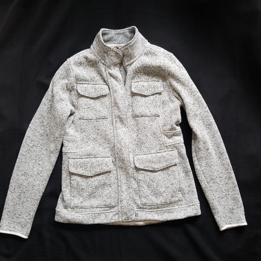 Eddie Bauer Zip Up Sweater